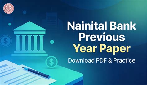 Nainital Bank Previous Year Paper, Download Clerk and PO Sample Paper PDFs