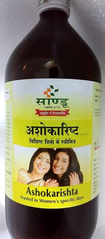 Sandu Ashokarishta 450ML, ayurvedic women’s tonic for harmonal changes ...