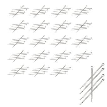 Xiaoyztan 100 Pcs Cotter Pins 304 Stainless Steel U-Shaped Pins Anti ...