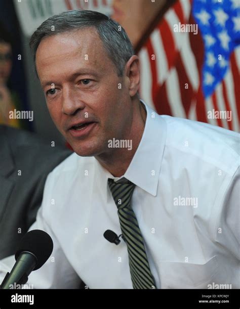 NEW YORK, NY - JULY 14: Martin O'Malley holds immigration roundtable at ...