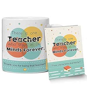 Buy Jhingalala Gift for Teachers | Printed Ceramic Coffee Mug 325ml ...