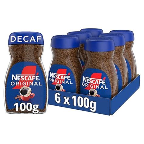 Nescafe Original Decaff, 100G, Instant, Glass Bottle : Amazon.in ...