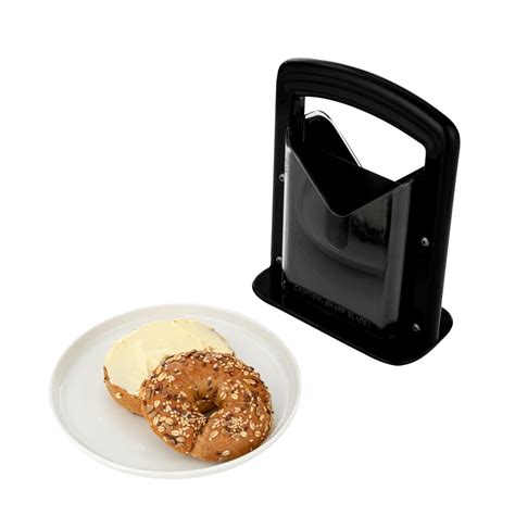 Buy Met Lux 7 x 3.5 x 9 Inch Bagel Slicer, 1 Commercial Bagel Cutter ...
