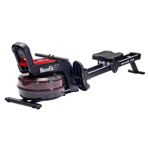 HouseFit Water Rower Rowing Machine Wood Wooden Row Machine for Home ...