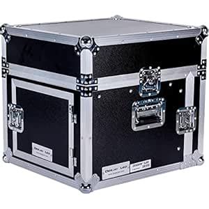 DEEJAY LED TBHM6U Fly Drive Case 10u Space Slant Mixer Rack / 6u Space ...