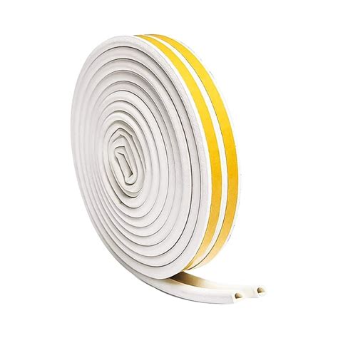 Hyderon Self-Adhesive 2x3=6m (19.68ft), D Shape,EPDM, Rubber Insulation ...