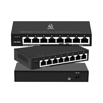 Networking Switch (SW1080) 8*GE Port | UnManaged Gigabit Intelligent ...