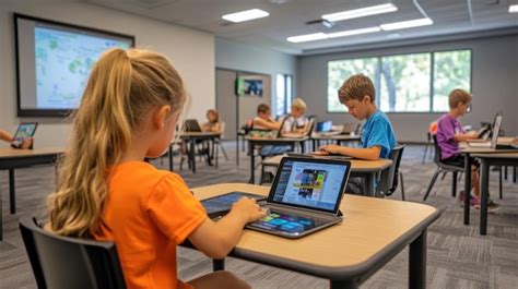 Elementary Students Using Technology 的图像结果