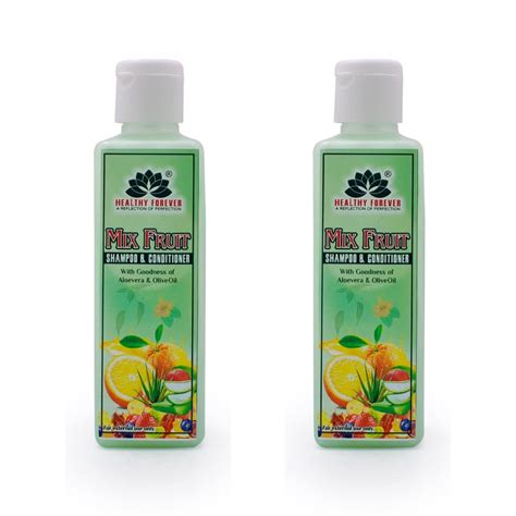Buy Healthy Forever Mix Fruit Shampoo Conditioner (Pack of 2) Online at ...