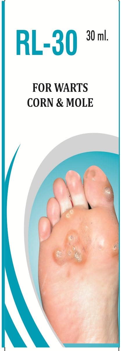 Buy Dr. Rajeev's RL-30 Homeopathic Medicine Drops for WARTS CORN AND ...