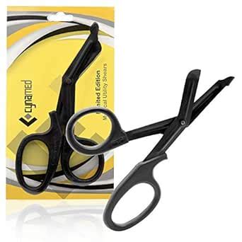 Cynamed Trauma Shears - Safety Medical Scissors with Blunt Tip and ...