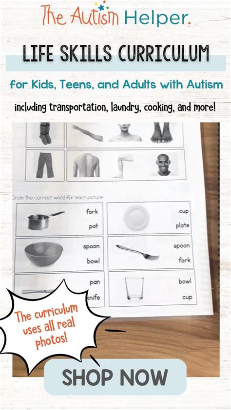 Life Skills Curriculum For Autistic Students at Mikayla Whish blog