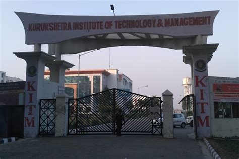 Kurukshetra Institute of Technology and Management Fees Structure ...