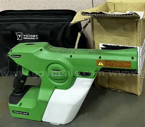 VICTORY INNOVATIONS CORDLESS ELECTROSTATIC HANDHELD SPRAYER WITH ...