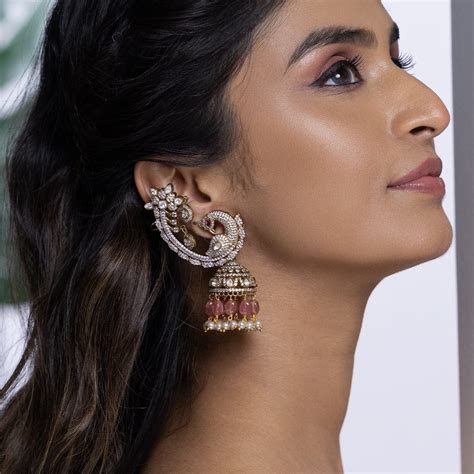 Shop Stunning & Elegant Gold Jhumka Earrings Online
