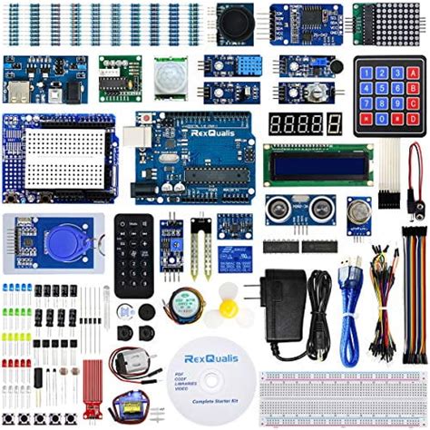 Buy REXQualis Complete Starter Kit Based on Arduino UNO R3 w Detailed ...