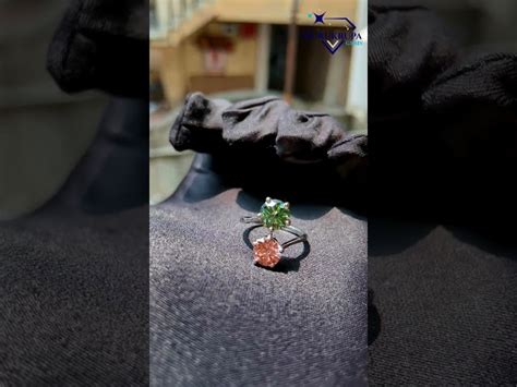 Solitaire Lab Diamond Ring - Admirable 14 Kt White Gold Emerald Cut ...