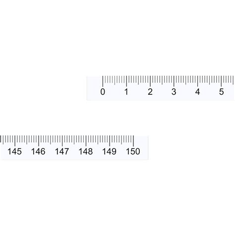uxcell Adhesive Backed Tape Measure 1.5M Left to Right Read Measuring ...