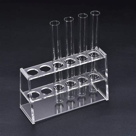 uxcell Acrylic Test Tube Holder Lab Stand Rack 6 India | Ubuy