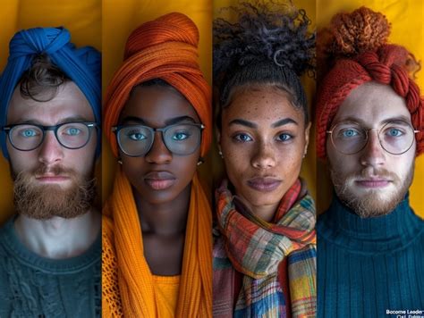 Poster portrait of culturally and linguistically diverse individuals ...