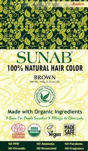 Sunab SUNAB 100% NATURAL HAIR COLOR , Brown - Price in India, Buy Sunab ...