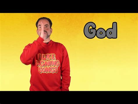 Image result for Sign Language God