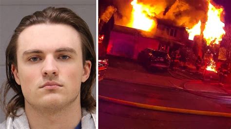 man drove 1100 kms to burn down home of man who was talking to his ex ...