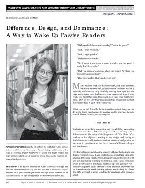 Fillable Online Difference, Design, and Dominance: A Way to Wake Up ...