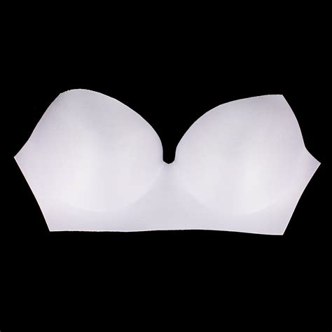 2piece White Bra Cup Chest Pads Sewing in Bra Cup Soft Foam for Bikini ...