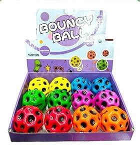 ZICSUN Super High Bouncing Ball, Space Ball Outdoor Indoor Picnic Ball ...