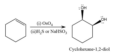 Electrophilic Addition Reaction of Osmium Tetroxide on Alkenes - Syn ...