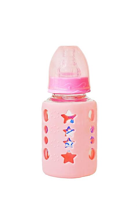 Buy The Little Lookers High Borosilicate Glass Feeding Bottle for Baby ...