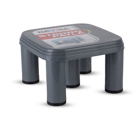 Nayasa Strong Stool | Durable Plastic Stool | Ideal for Office Use ...