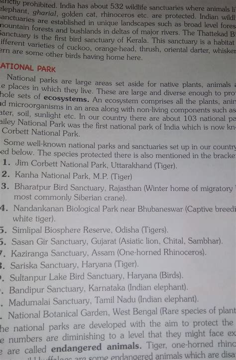 Table 7.1 : Protected Areas for ConservationProtected AreasNational ...