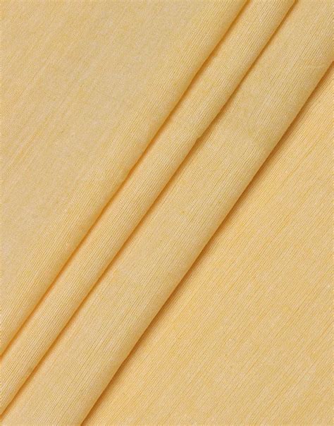 Yellow color South Cotton fabric for Girls Top - Charu Creation