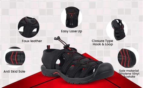 FUEL Fisherman Sandals for Men Comfortable & Lightweight, Flexible ...