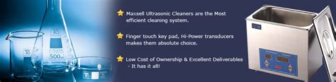 Maxsell – India | Ultrasonic cleaner suppliers | Ultrasonic cleaner price