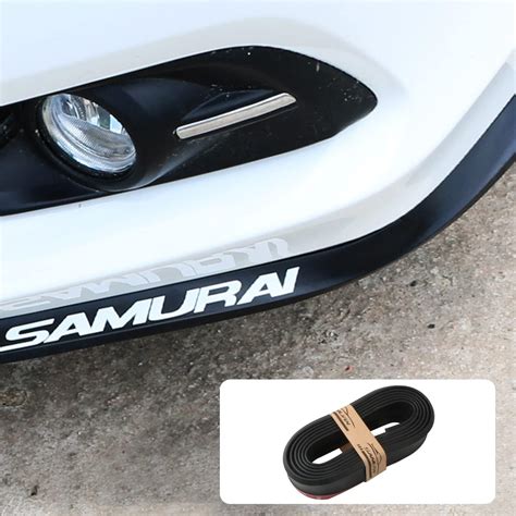 Buy Miytsya Pack-1 2.5M/8.2FT Car Front Lip, Front Bumper Lip, Carbon ...