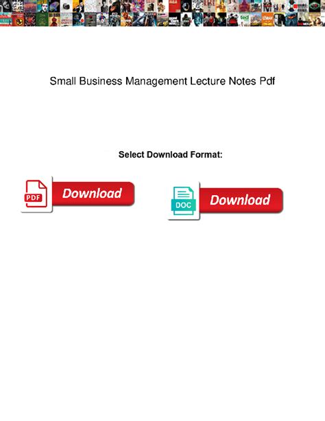Small-business-management-lecture-notes-pdf - Small Business Management ...