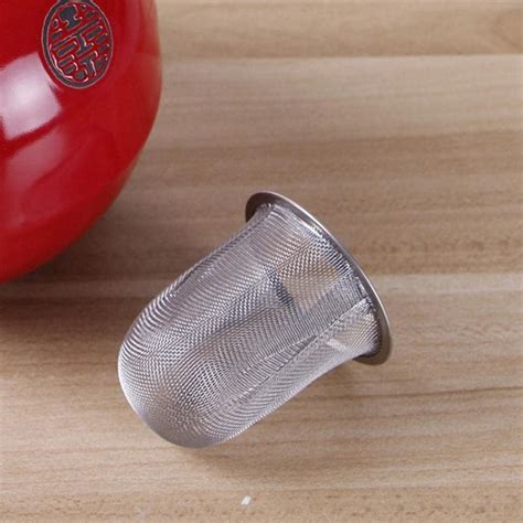 Silver Stainless Steel Tea Infuser Mesh Strainer, Teapot Replacement ...