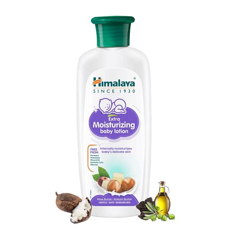 Himalaya Extra Moisturizing baby lotion - Helps Keep Baby’s Skin Soft ...