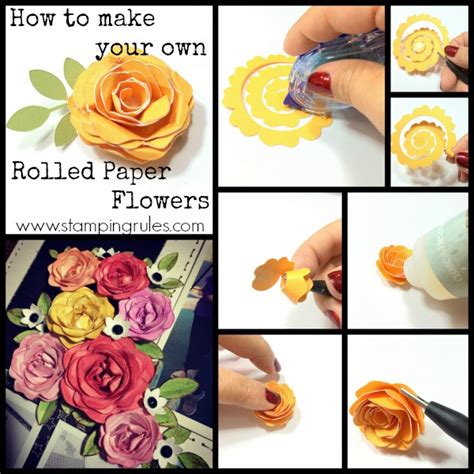 Image result for Rolled Paper Flower Tutorial
