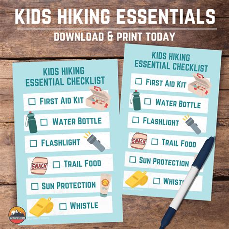 Kids Hiking Essentials Checklist – Ultimate Scouts