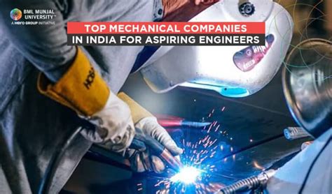 Top 10 Mechanical Engineering Companies in India | BMU