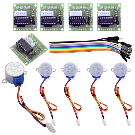 FTCBlock Stepper Motor Set with Driver Board for Arduino India | Ubuy