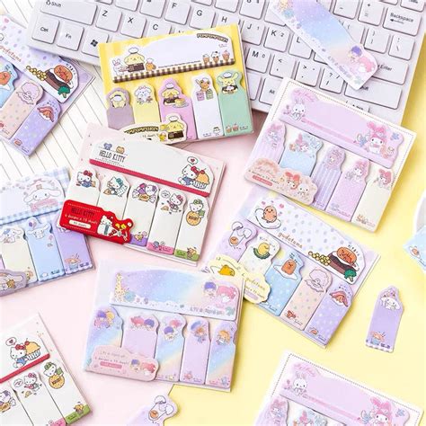 Sanrio Japan Cute Cartoon Pastel Memo Stickers Part 3 | Hello Kitty ...