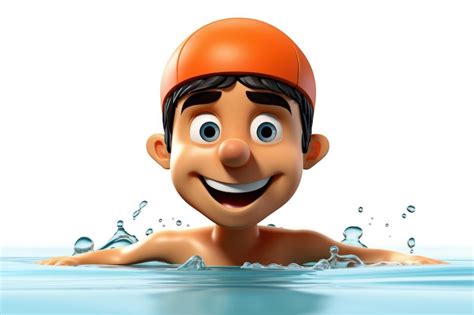 Zwemmen cartoon Images - Free Download on Freepik