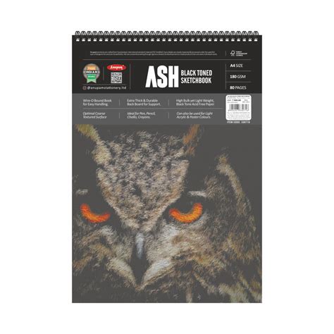 Anupam Ash Soft Cover Wire-o Sketch / Drawing Book A4 -Drawing Paper ...