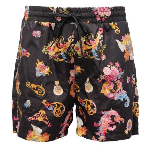 6861AH costume boxer uomo VERSACE JEANS COUTURE black beachwear man