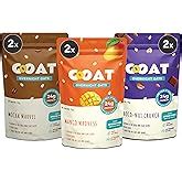 GOAT Life Overnight Oats 345g (Pack of 5) | Assorted High Protein (20g ...
